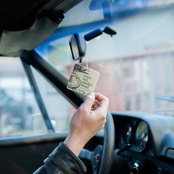 Broken Top Brands – wholesale Car Freshener - Women’s – Coconut Sandalwood Car Freshener2