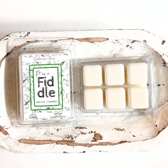 La cire de soja Fit as a Fiddle fond (agrumes + menthe) pour la vente par Misplaced Muse Creative