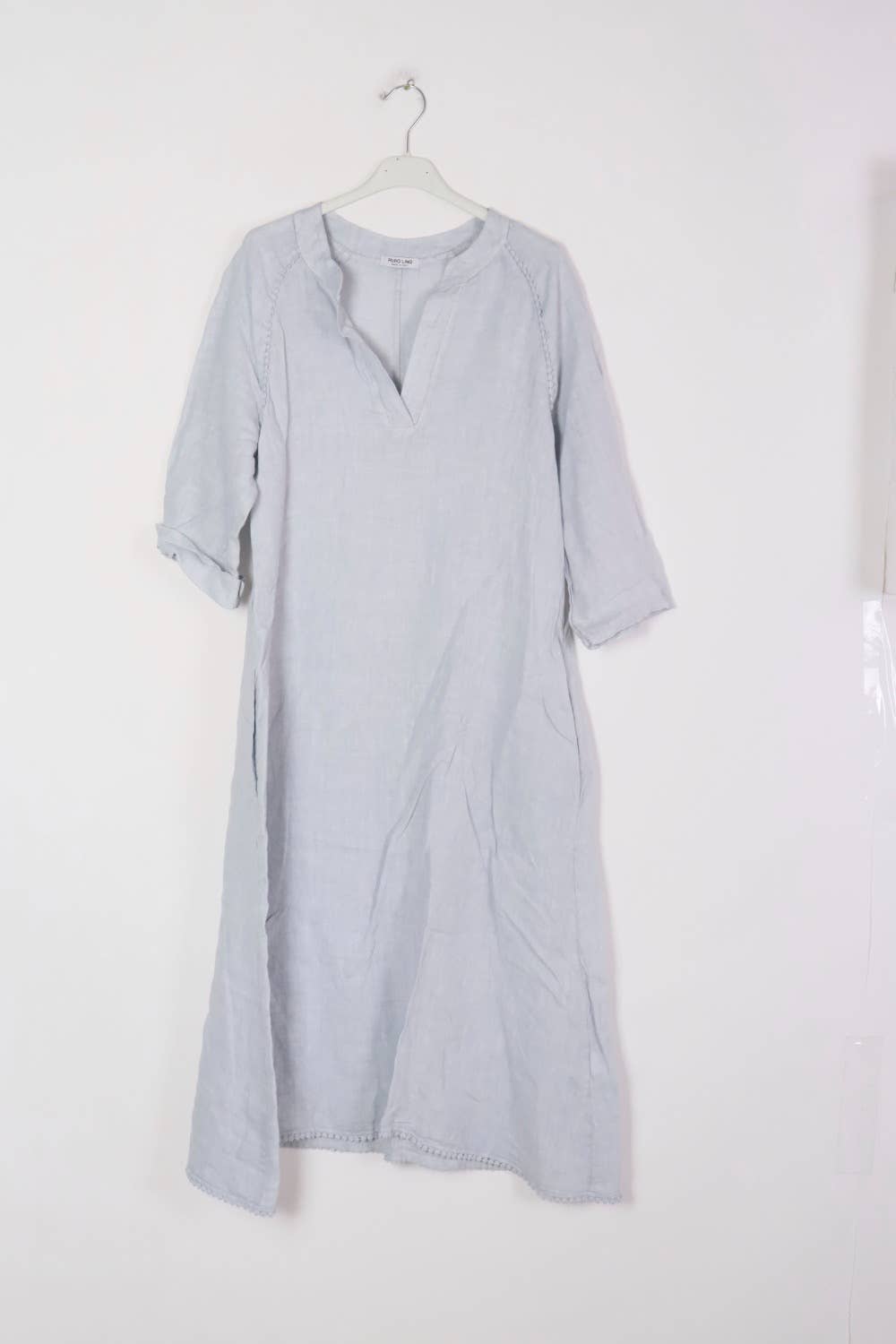 LÉA & LUC - Wholesale Dress - Women's - Long dress in 100% linen REF.716133