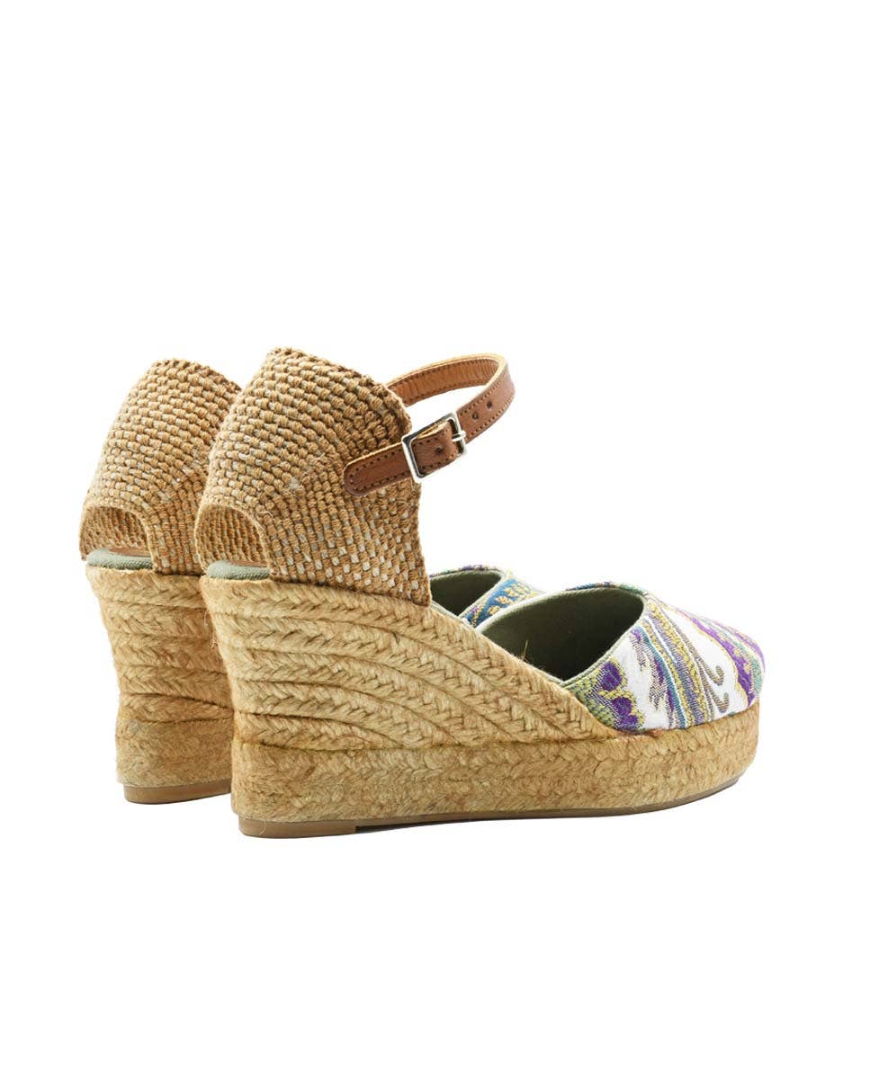 Malvaloca Brand – Wedge - Mulher por atacado – Alpargatas de cuña Carola Troya Malvaloca Brand2