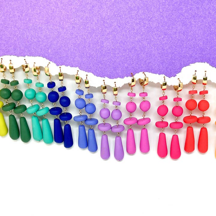 Hillside Studio - Wholesale Dangle Earrings - Delilah Beaded Earrings2