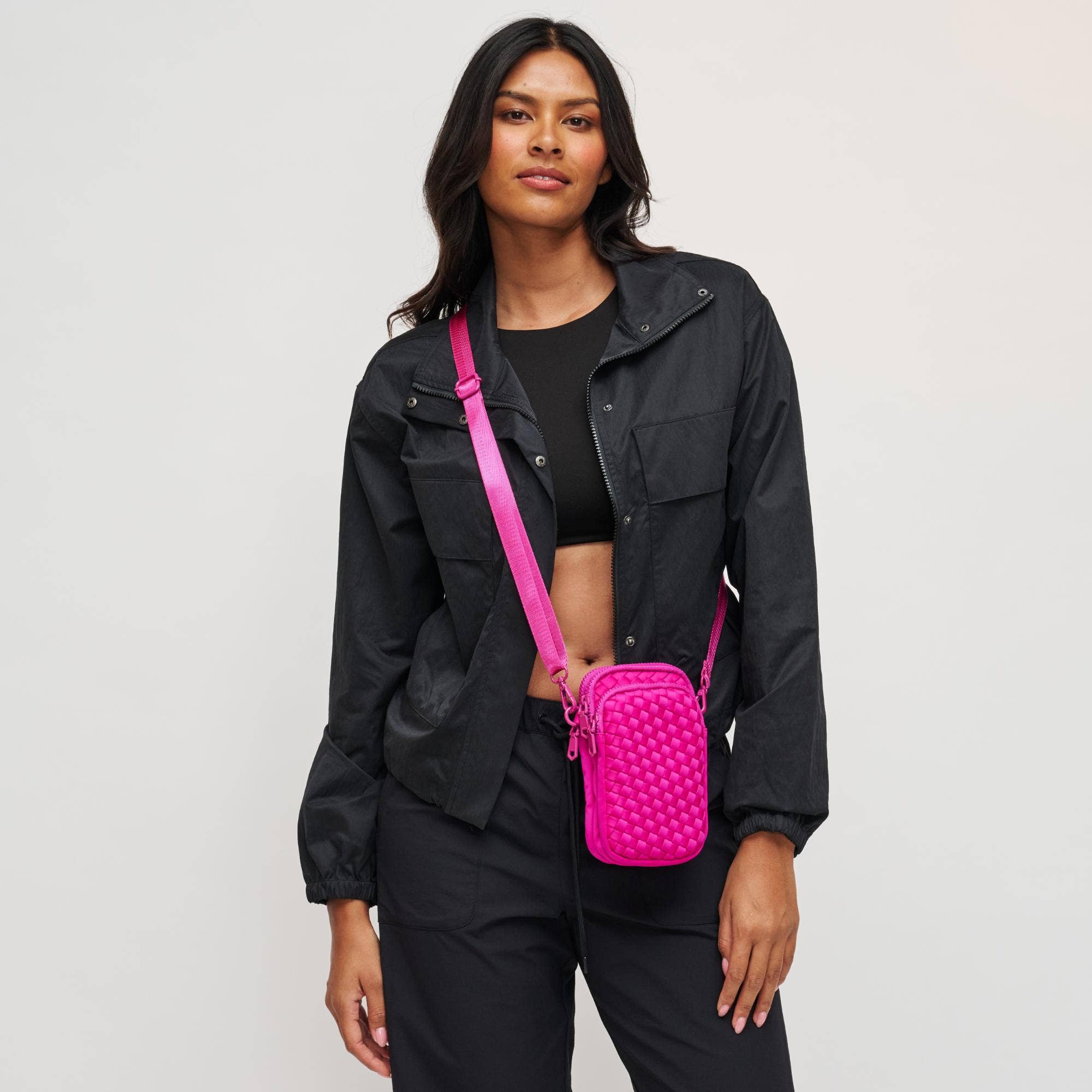 Sol and Selene - Vendita all'ingrosso Borsa a tracolla - Donna - Divide & Conquer Borsa a Tracolla in Neoprene Intrecciato16