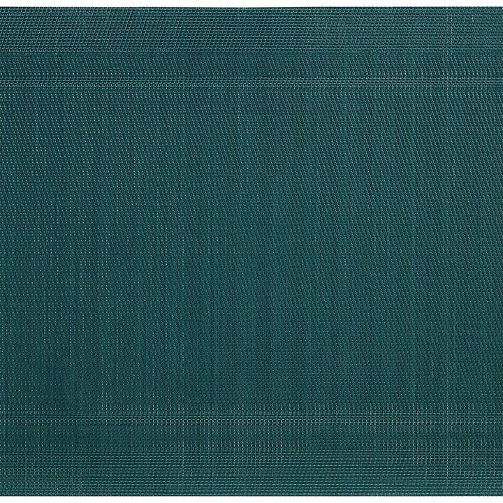 Conjunto de 4 Bases de Mesa Retangulares em Tecido com Toque de Veludo em Verde Musgo por atacado de JO & PA