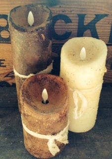 Raggedy Junction - Wholesale Flameless Candle - 3x6" Moving Flame Flameless Timer Pillar Candle 1