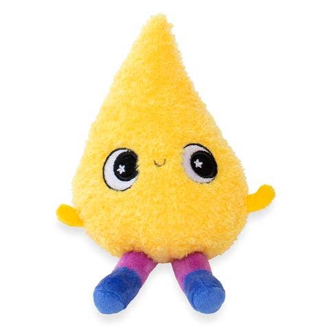 Mini Plush - Yellow Raindrop for wholesale by Pango Productions