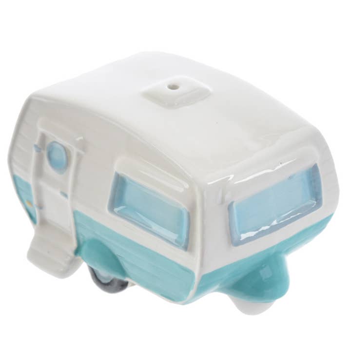 Puckator Ltd - Wholesale Salt & Pepper Shaker Set - Caravan Ceramic Salt and Pepper Set