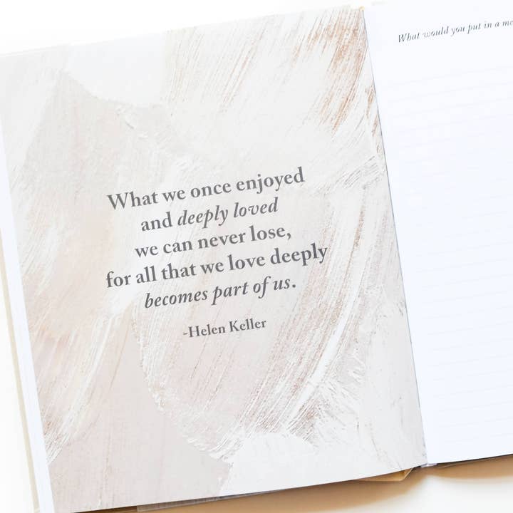 Duncan & Stone Paper Co. - Wholesale Journal/Diary - Grief Journal - Teal | Sympathy Gift | Loss of Child Journal