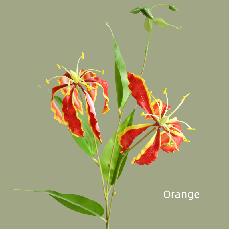 ACNITE(We cover U.S. import duties) - Wholesale Artificial Flowers - Artificial Flame lily flower, Real Touch lily,faux flowers2