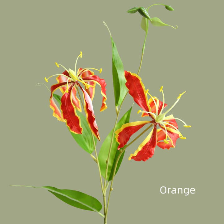 ACNITE(We cover U.S. import duties) - Wholesale Artificial Flowers - Artificial Flame lily flower, Real Touch lily,faux flowers2