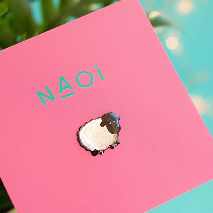 Naoi - Wholesale Brooch - Sheep Mini Pin Brooch - Handmade to Order