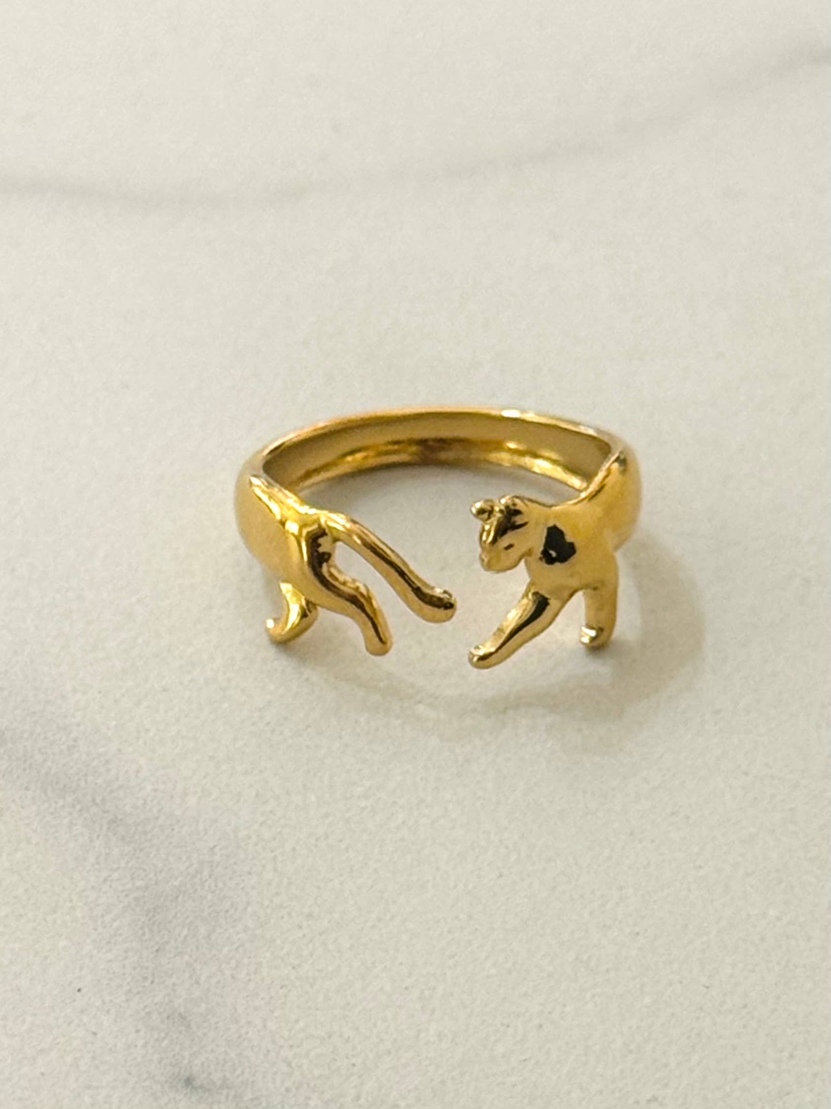 Cassette Barcelona - Wholesale Band/Stacked Ring - The Cat Tour Ring  1