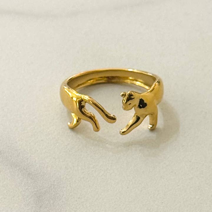 Cassette Barcelona - Wholesale Band/Stacked Ring - The Cat Tour Ring 1