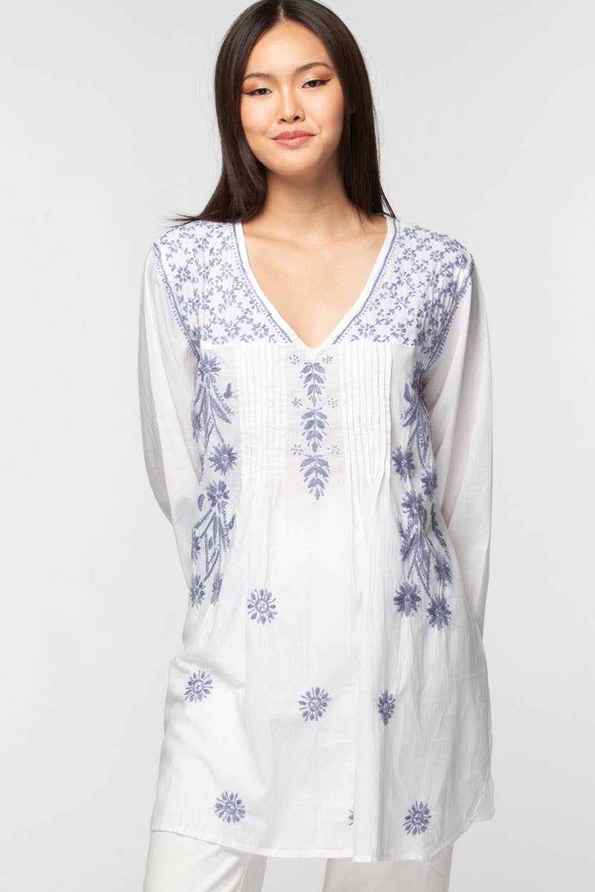 Sevya Handmade - Wholesale Tunic - Women's - Divya Hand-Embroidered Cotton Tunic14