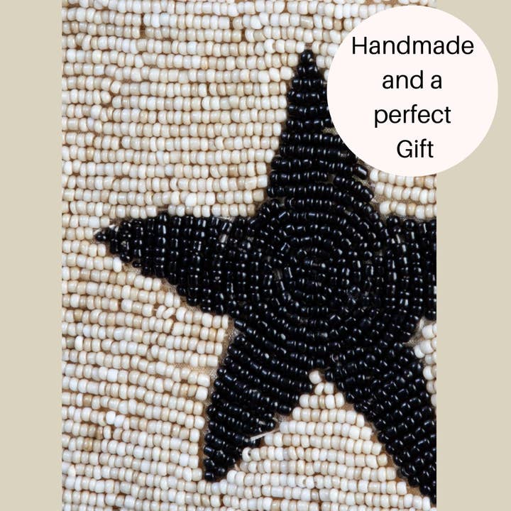 Jak Jak Home – wholesale Coin purse – Women’s – Black Star Beaded Purse for Coins Cards | Handbag Purse4