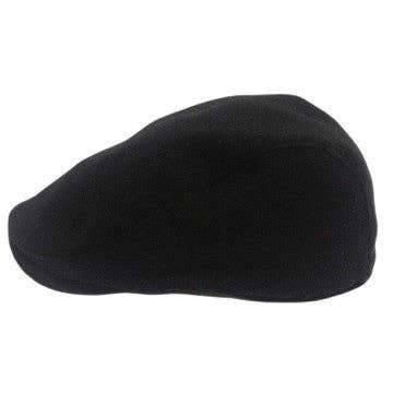 Boston Scally - Wholesale Flatcap - Men's - The Bruiser Boston Scally Cap - Black1