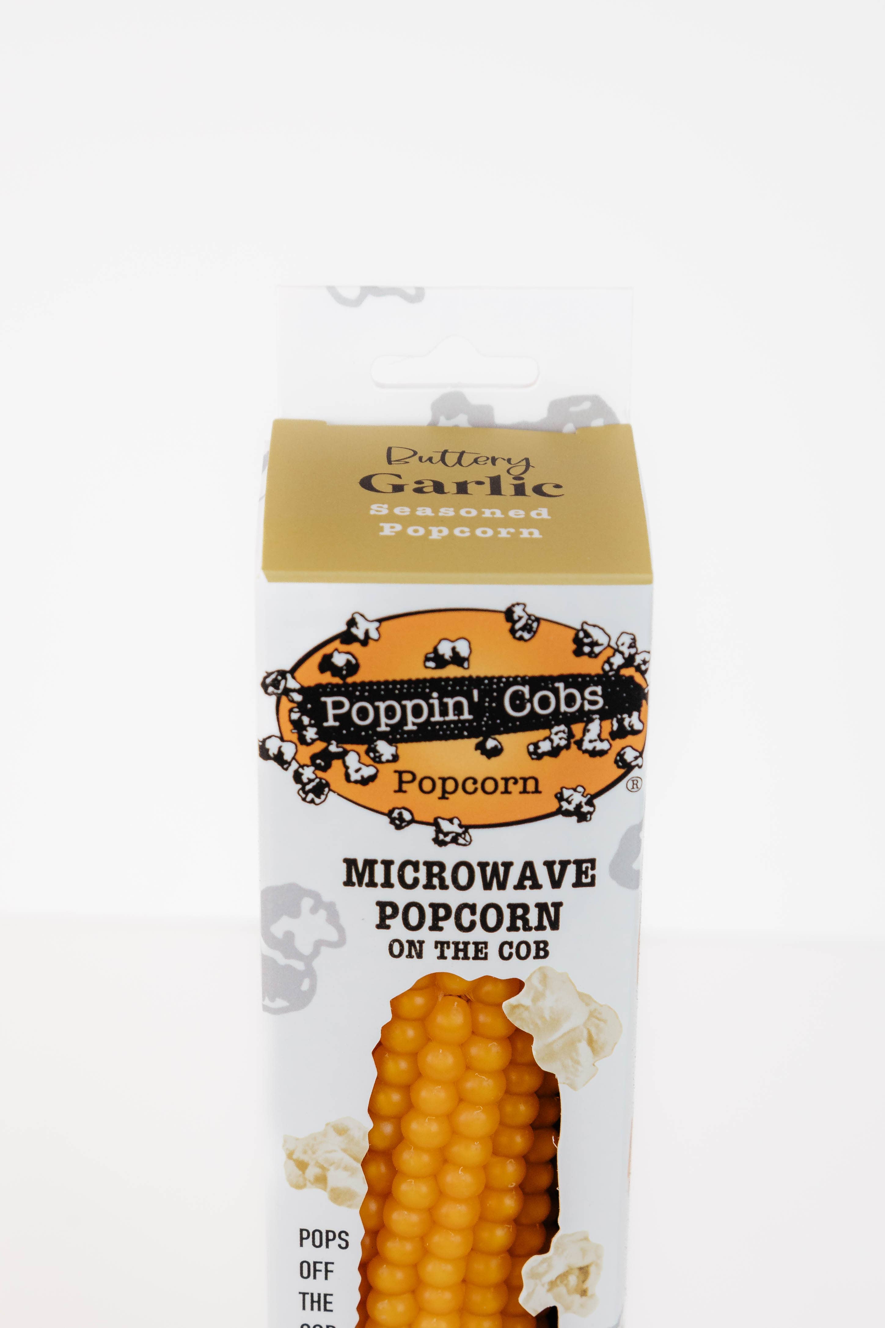 Poppin' Cobs Popcorn - Wholesale Popcorn - Popcorn on the Cob with Buttery Garlic Seasoning 9