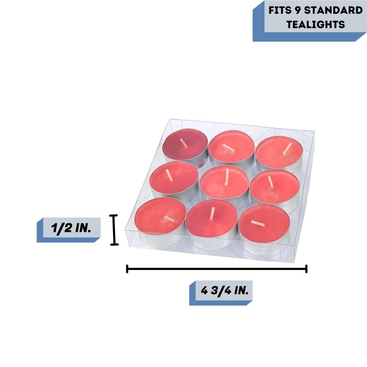 General Wax - Candle Making Supplies - Vente Bougies chauffe-plats - Boîte transparente en vinyle flexible pour bougies chauffe-plat1