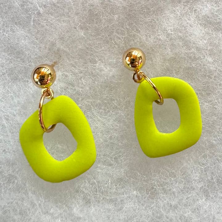 Gertrude | Small Dangle Earrings (in 7 colors) for wholesale by Understated Clay