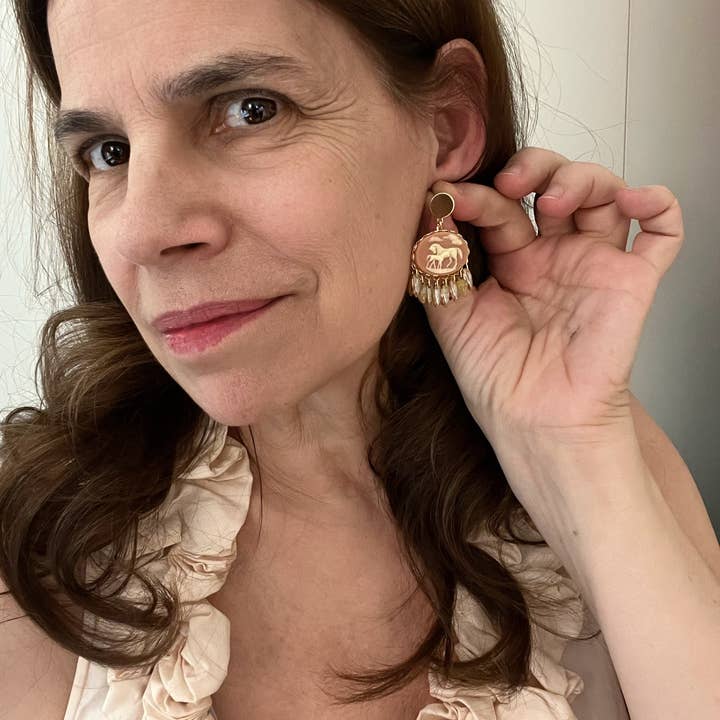 Sandrine France Studio - Wholesale Dangle Earrings - Beauty Earrings