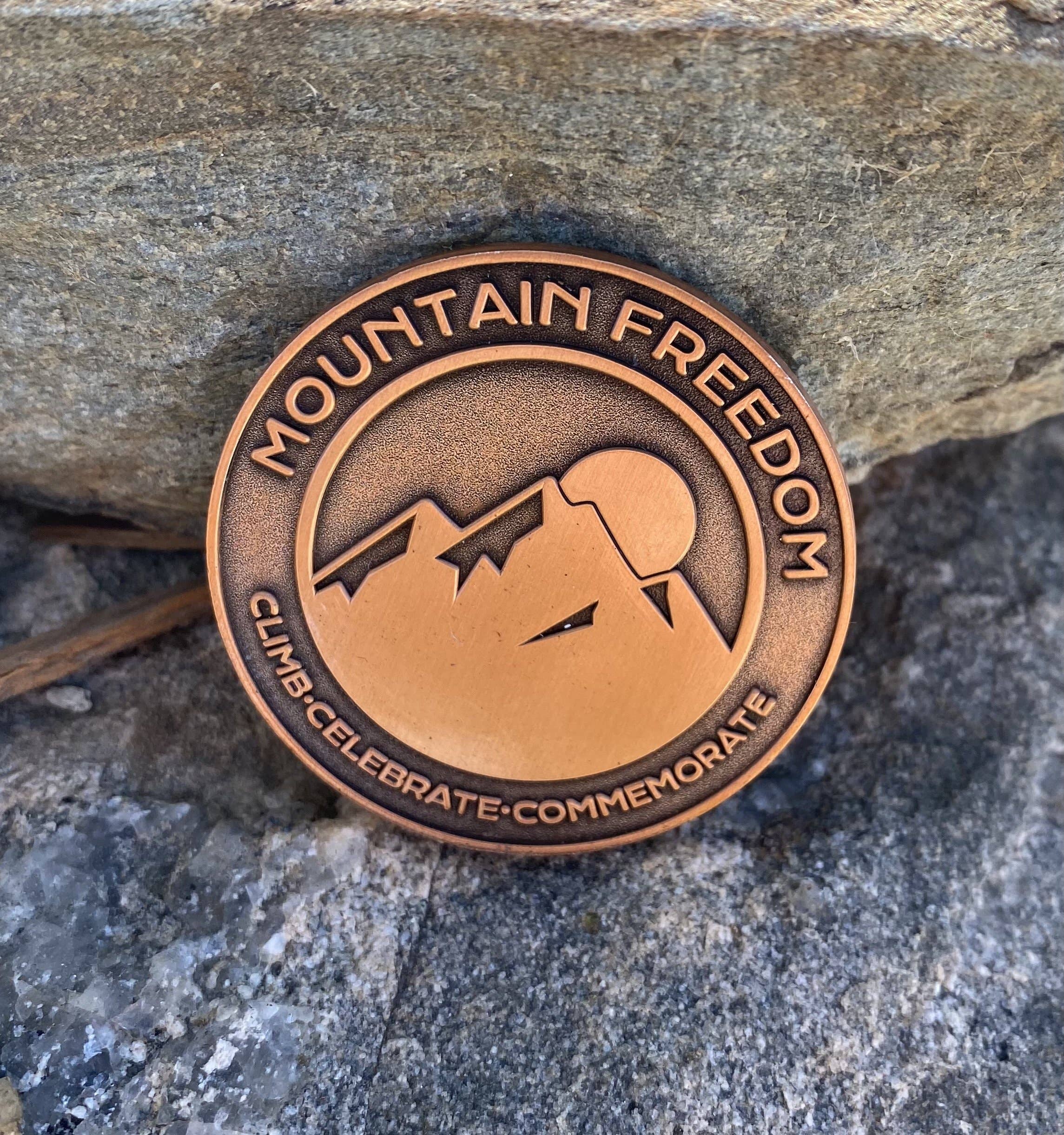 Mountain Freedom Coins – wholesale Samlarobjekt mynt – Mount Harvard Colorado 14er Mountain Summit Myntgåva1