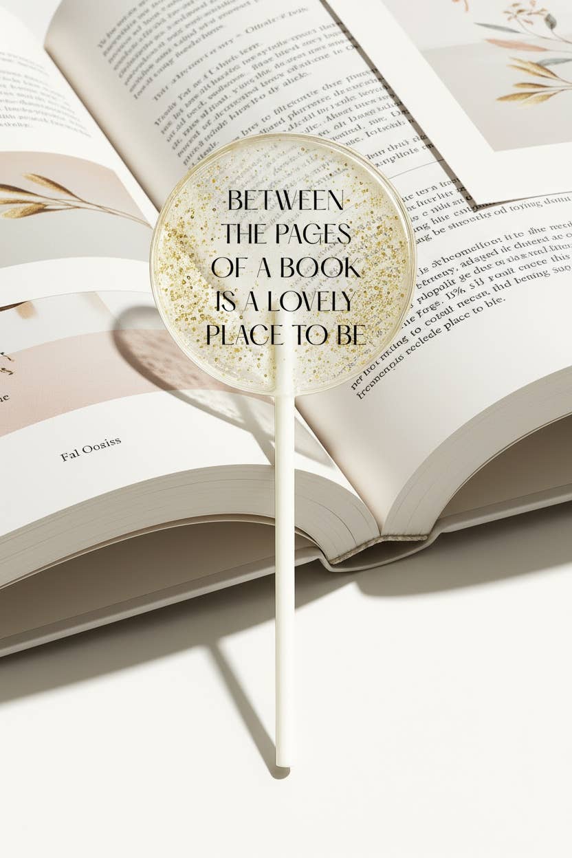 TheLollipopStudio - Wholesale Lollipop - Bookworm Lollipops for Bookstores Libraries and Reading Club