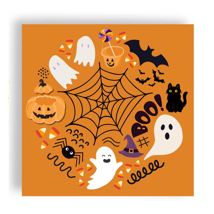 Halloween 24ct Cocktail Napkin Separates (3ply) for wholesale by Fabuplates