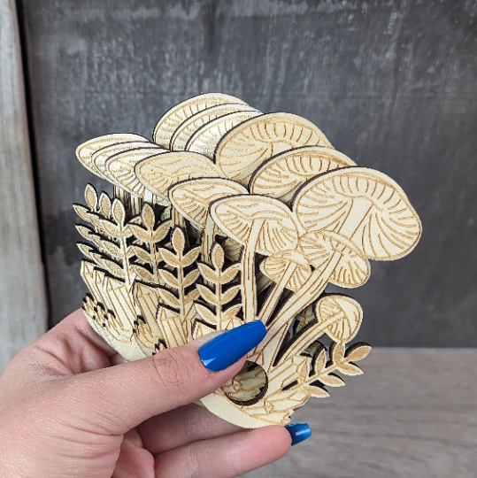 Keystone Crystals - Wholesale Decorative Tabletop Object - Wood Sphere Stand for Small Crystal Spheres – Themes3