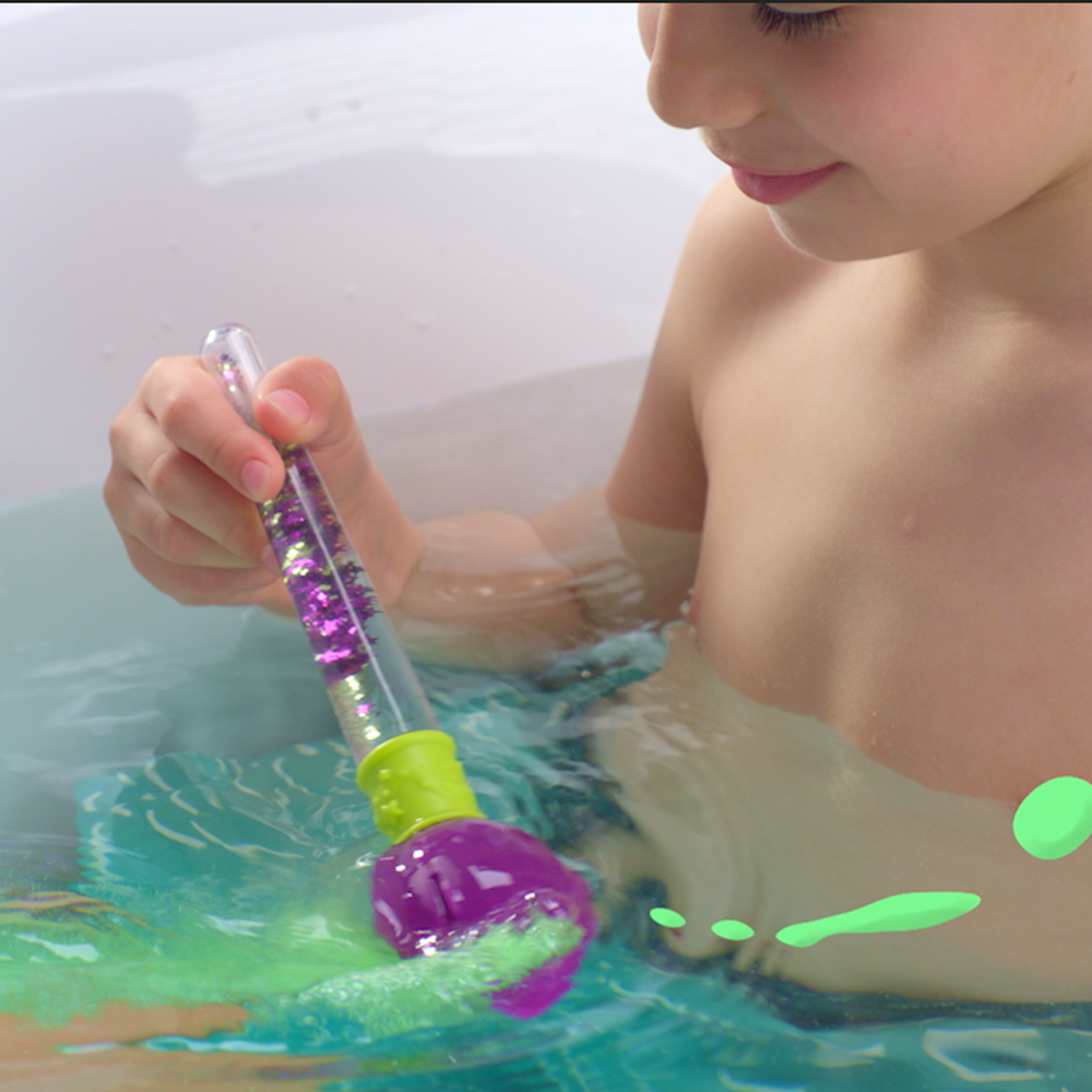 Zimpli Kids - Venta al por mayor Juguete para la bañera - Bebés - Juguete de baño Zimpli Baff Bombz Magic Brush para pintar bombas de baño2