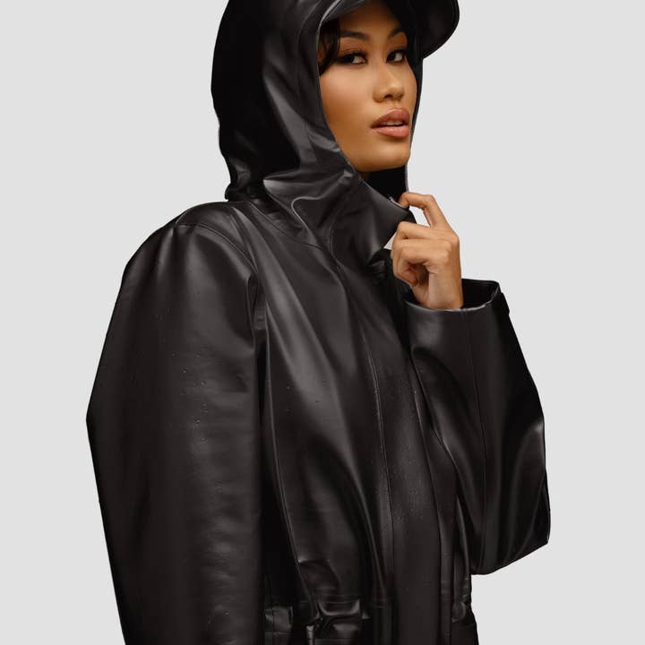 Hairbrella Satin-Lined, Waterproof Rain Jacket for wholesale by Hairbrella