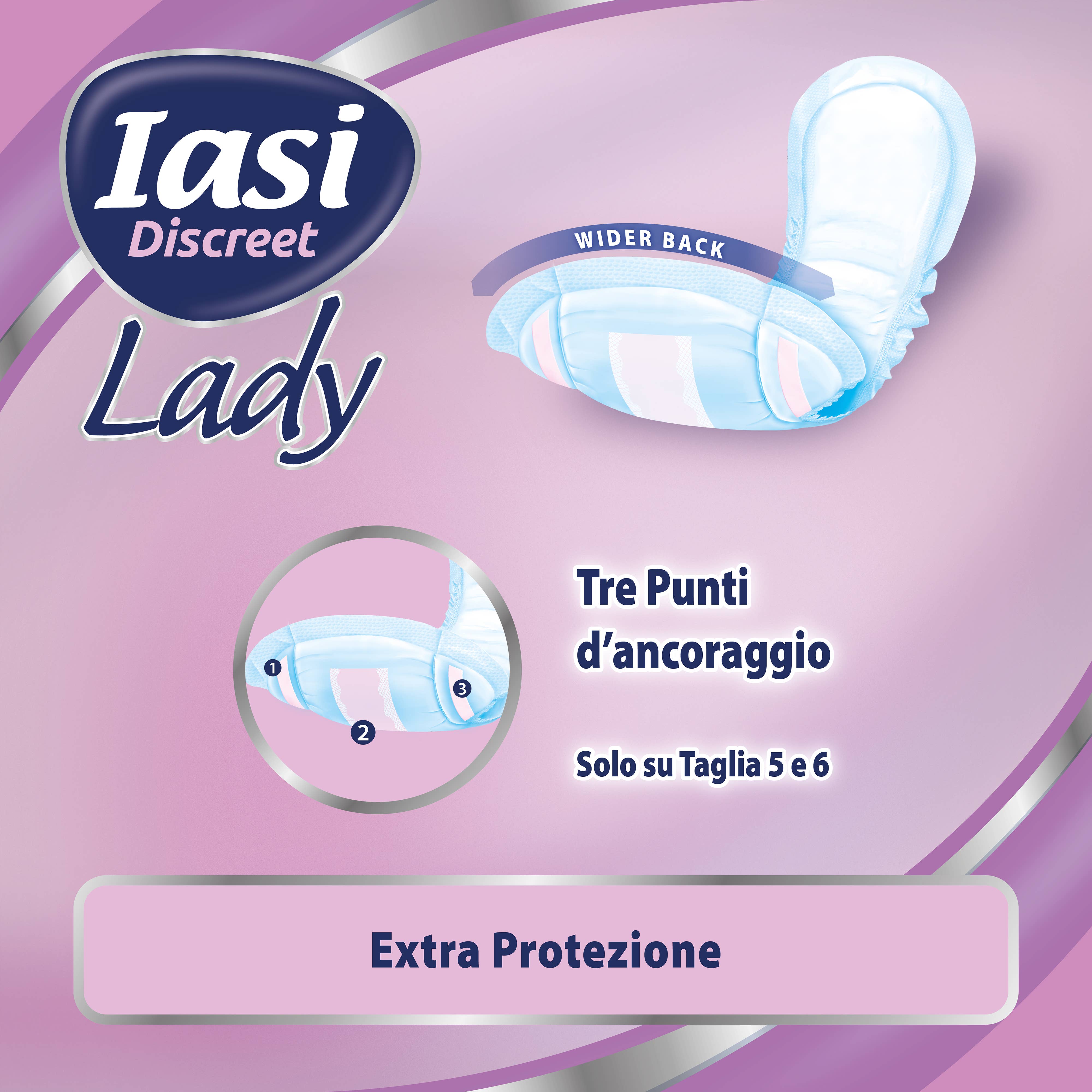 Babylino - Wholesale Incontinence Aid - IASI Discreet Lady Super Absorbent for Urinary Leaks, 10 Units8