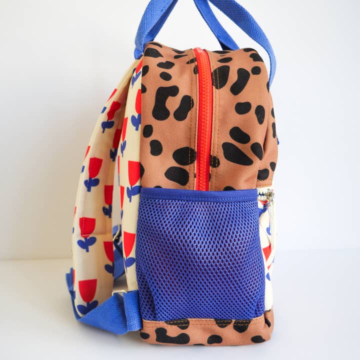 Mini Kyomo - Wholesale Backpack - Kids - Flower & Leopard backpack Mini Kyomo x Taxi Brousse5