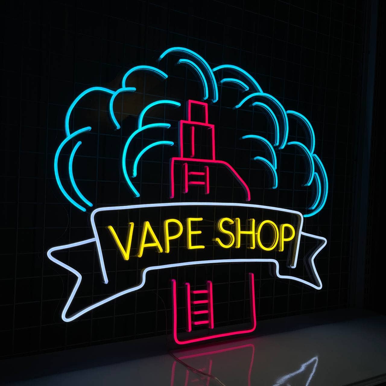 Glow Neon – wholesale Neon sign – Vape Smoking Shop Display Neon Sign, Welcome Sign Decor4