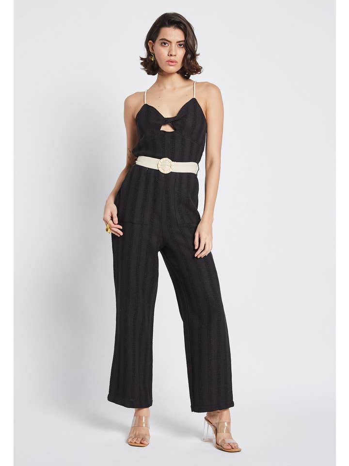 Be Sunset – Engroshandel Jumpsuit - Dame – Soleil Mai Sort Jumpsuit