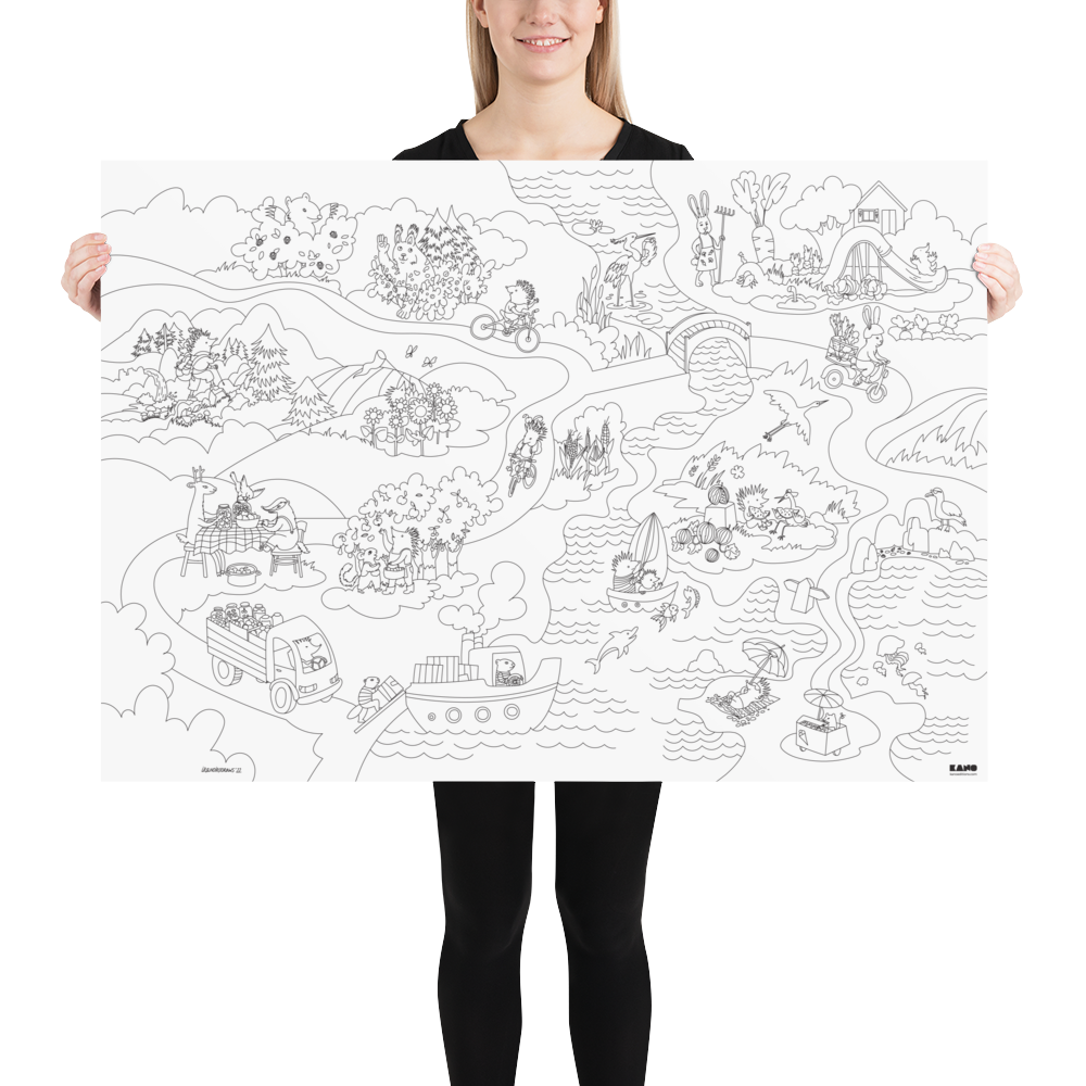 KANO editions - Wholesale Coloring & Activity Book - Kids & Baby - Nature And Animals6