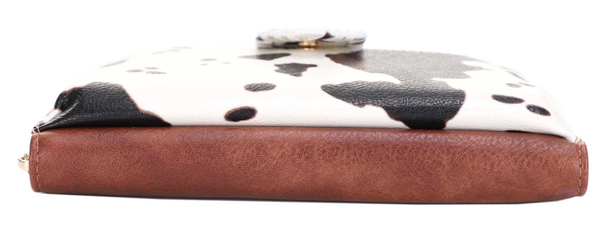 MiMi Wholesale - Wholesale Crossbody Bag - Women's - EJ60112C Cow Print Crossbody Wallet9
