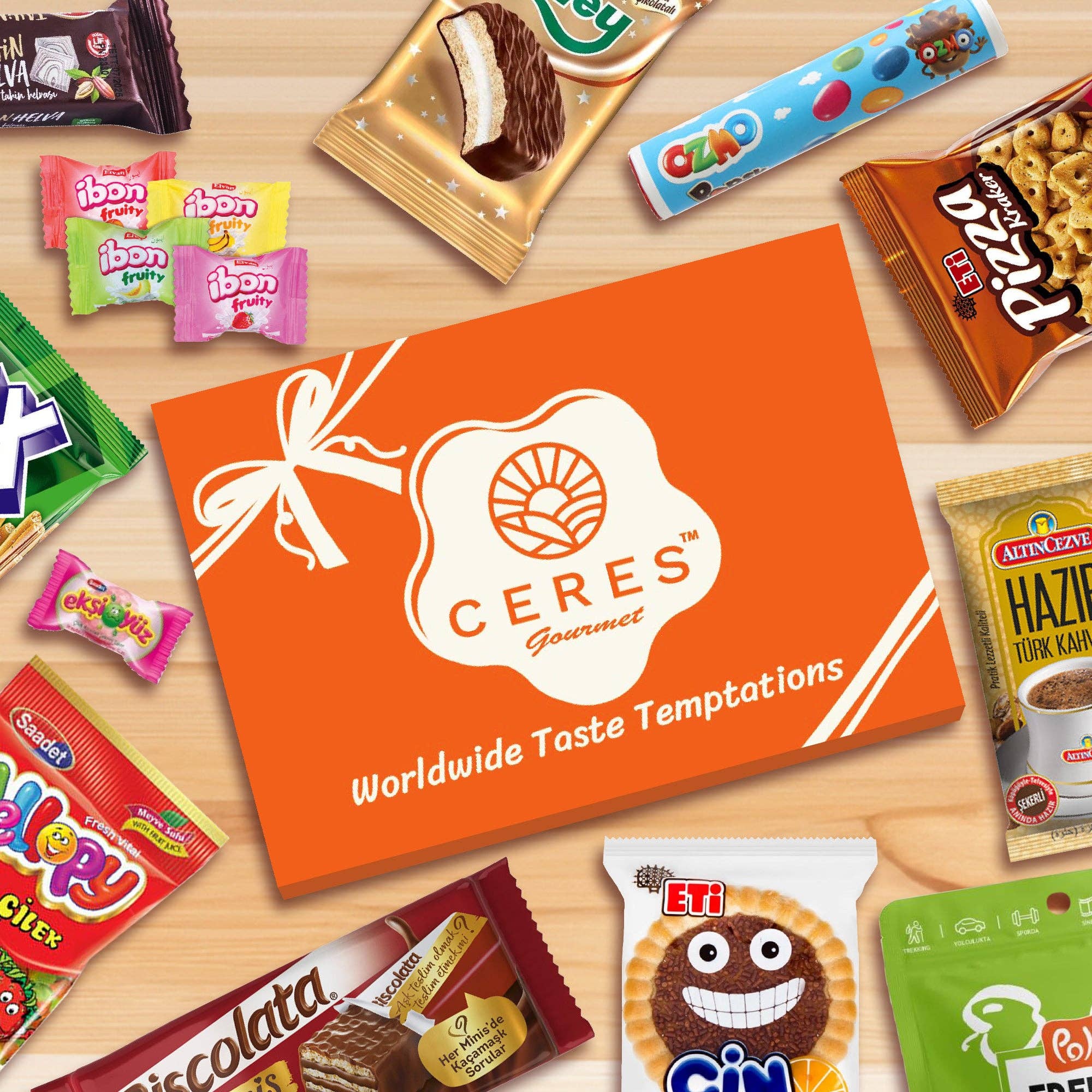 Ceres Gourmet - Wholesale Puffed snack - International Mini Snack Box – 20 Pieces3