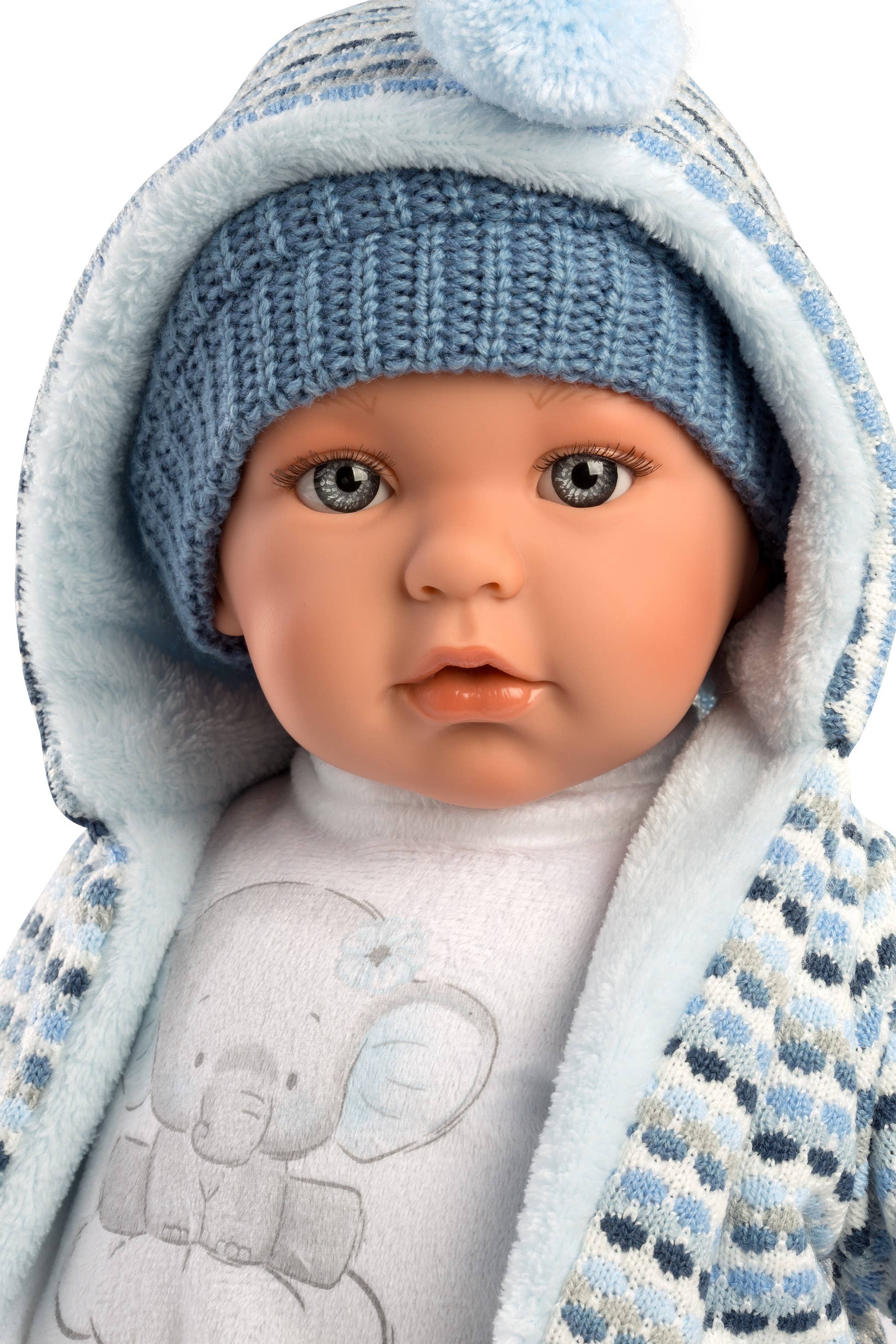 Llorens - Wholesale Doll - Kids - 16.5" Soft Body Crying Baby Doll Enzo2