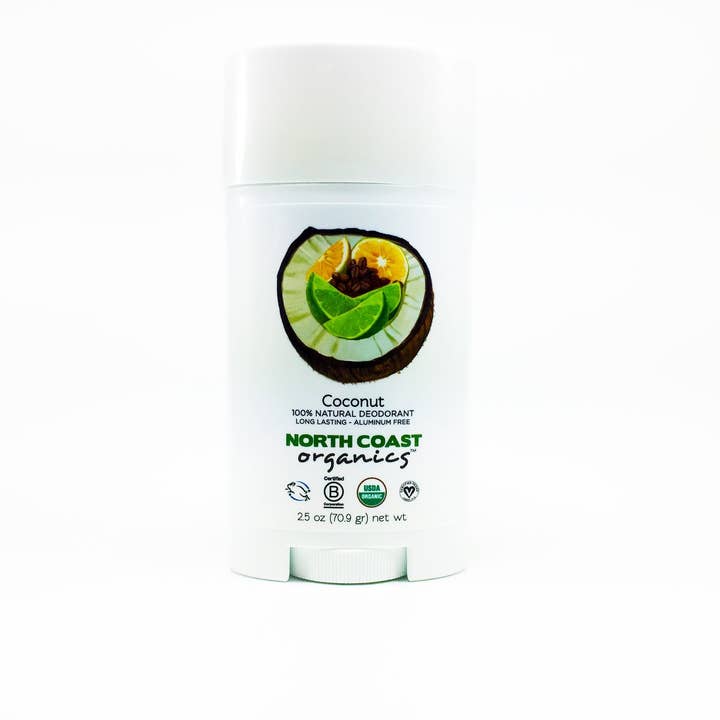 Kokos - Økologisk Deodorant 2.5oz for engroshandel hos North Coast Organics