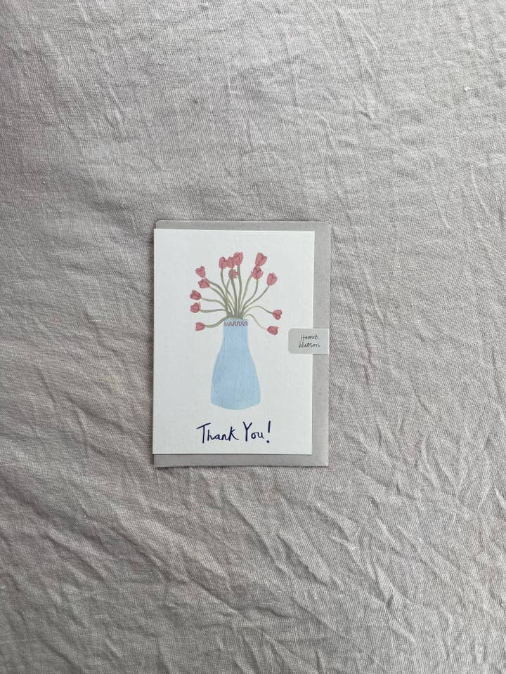 Tarjeta de agradecimiento para venta al por mayor de Harriet Watson