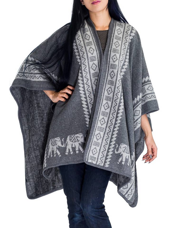 Cap Zone – wholesale Poncho – Women's – Elephant Cape Western Poncho