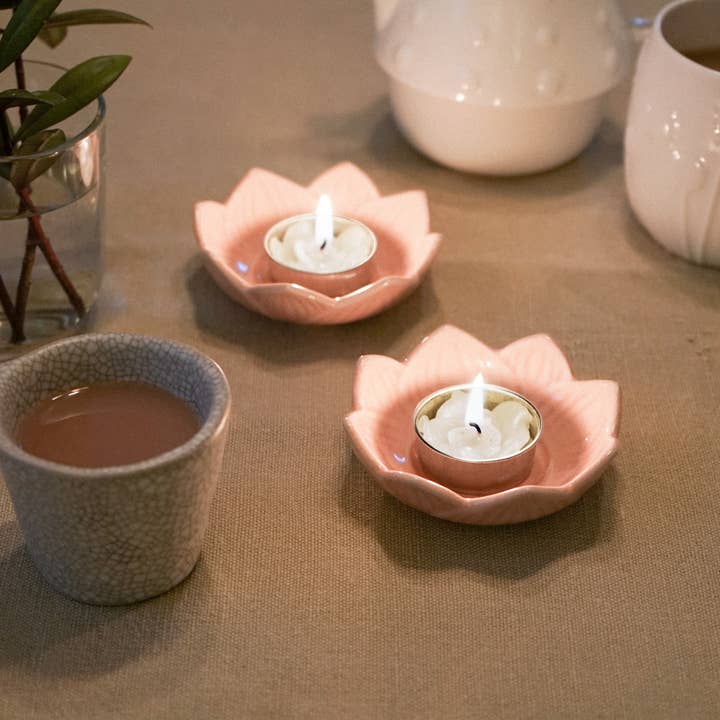 Hana Blossom - Venta al por mayor Velas pequeñas - Velas aromáticas de rosas blancas hechas a mano