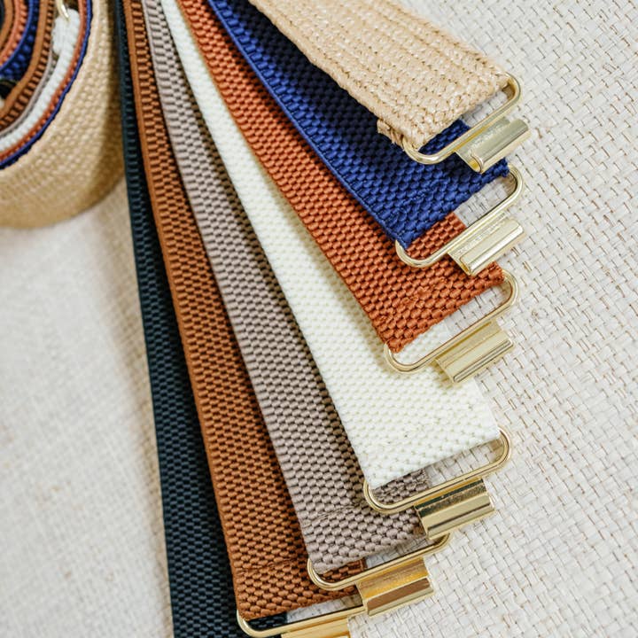 Navy Interchangeable Stretch Belt Band - Flexible & Stylish for wholesale on Faire