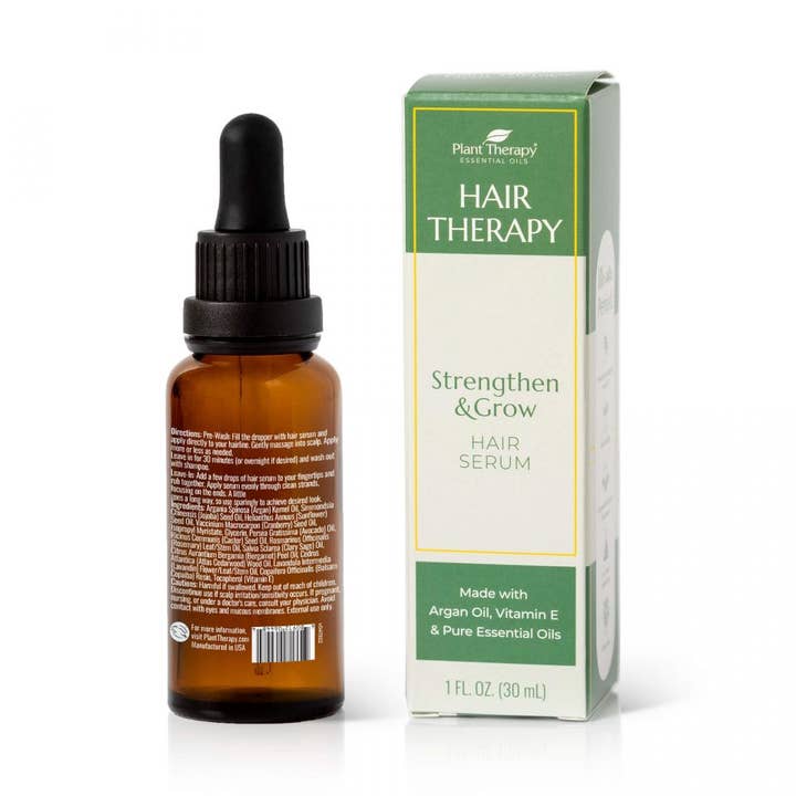 Plant Therapy - Wholesale Hair Serum - Hair Therapy Strengthen & Grow Hair Serum 1oz