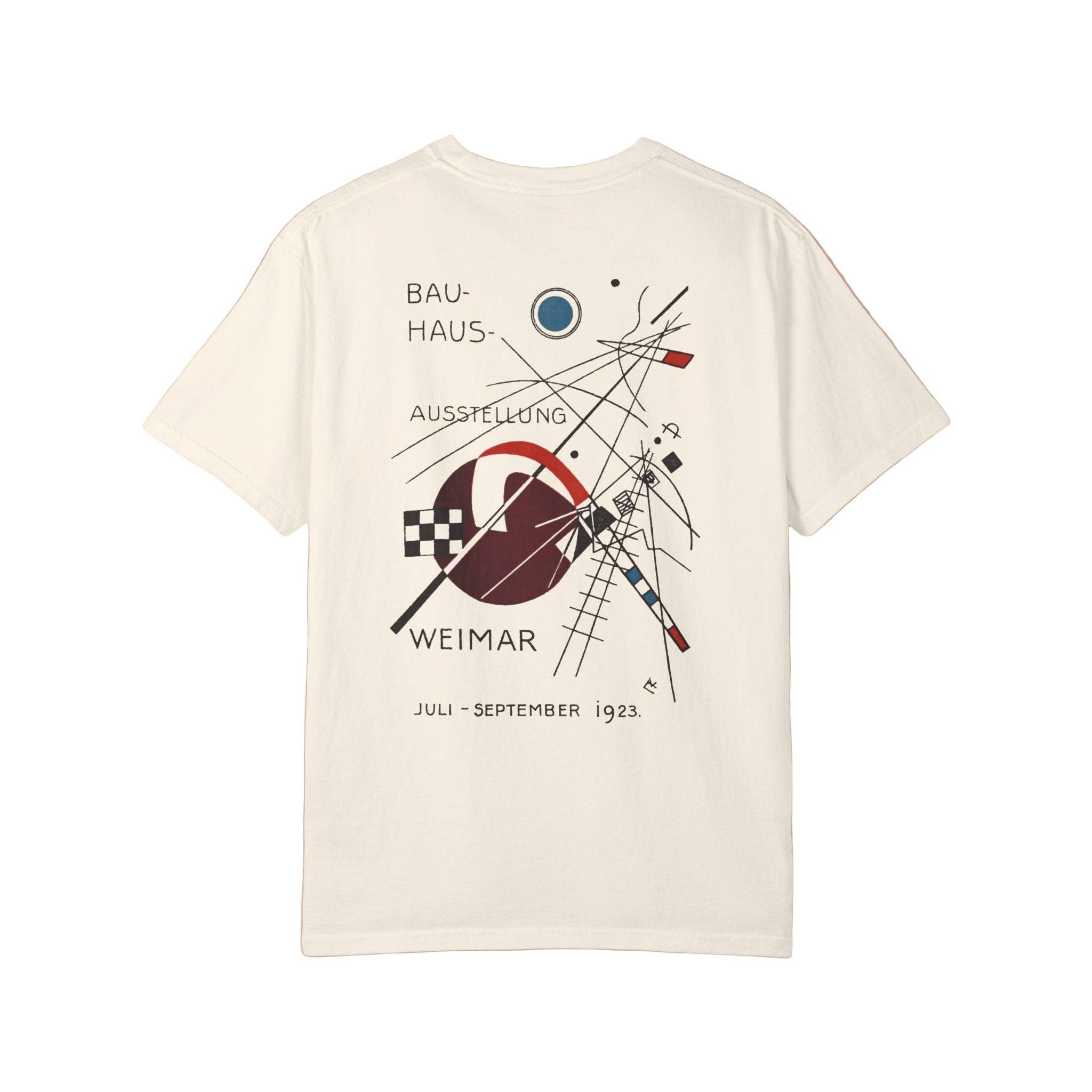 KILLER RETRO – wholesale Screen printed t-shirt – unisex – Vintage Bauhaus Vasily Kandinsky Retro Graphic Tee5