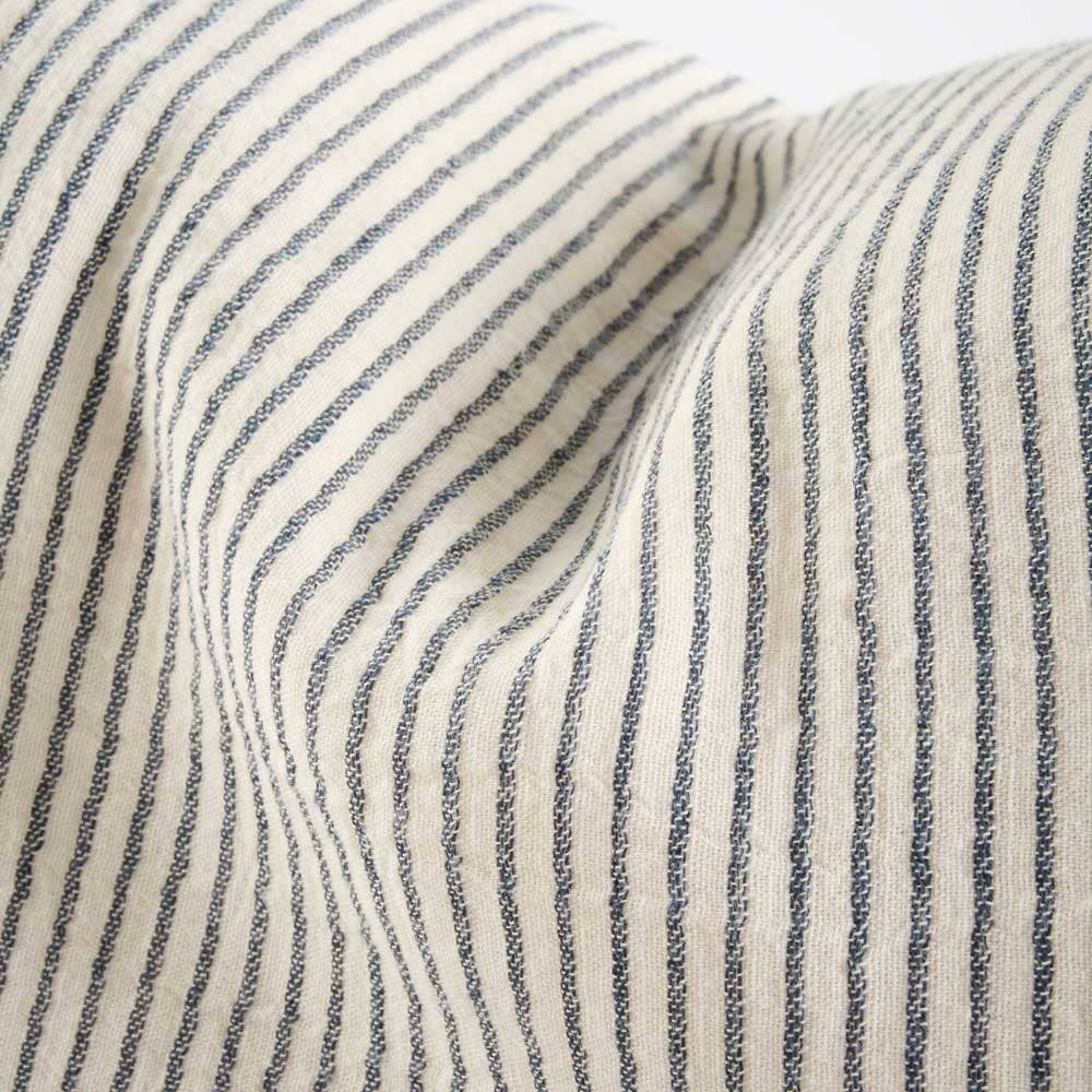 Eadie Lifestyle - Vente Housse de coussin - Housse de coussin Marina - Blanc cassé avec fines rayures9