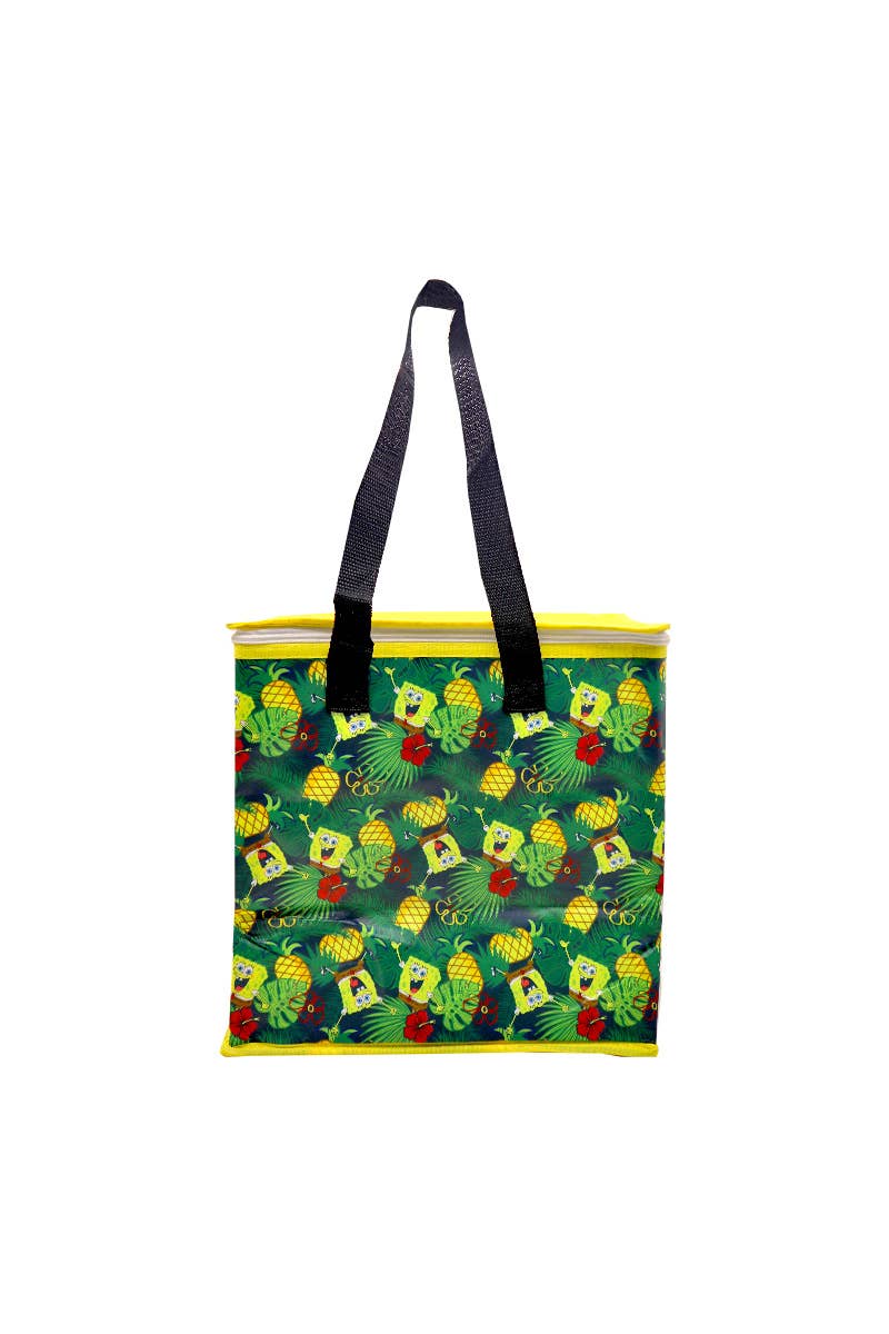 PINEAPPLE Beauty - Wholesale Cooler/cooler bag - UPD SBIV3L101 SpongeBob SquarePants Insulated Tote Bag - 12 1