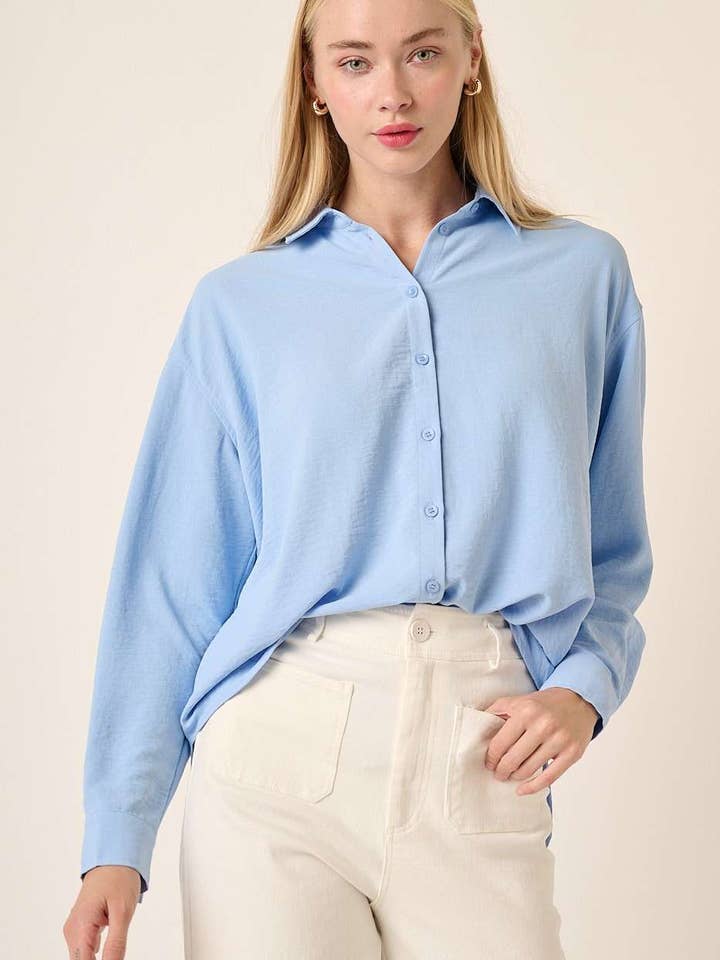 mittoshop - Wholesale Button Down Shirt - Women's - AIRFLOW BUTTON DOWN LONG SLEEVE SHIRT6