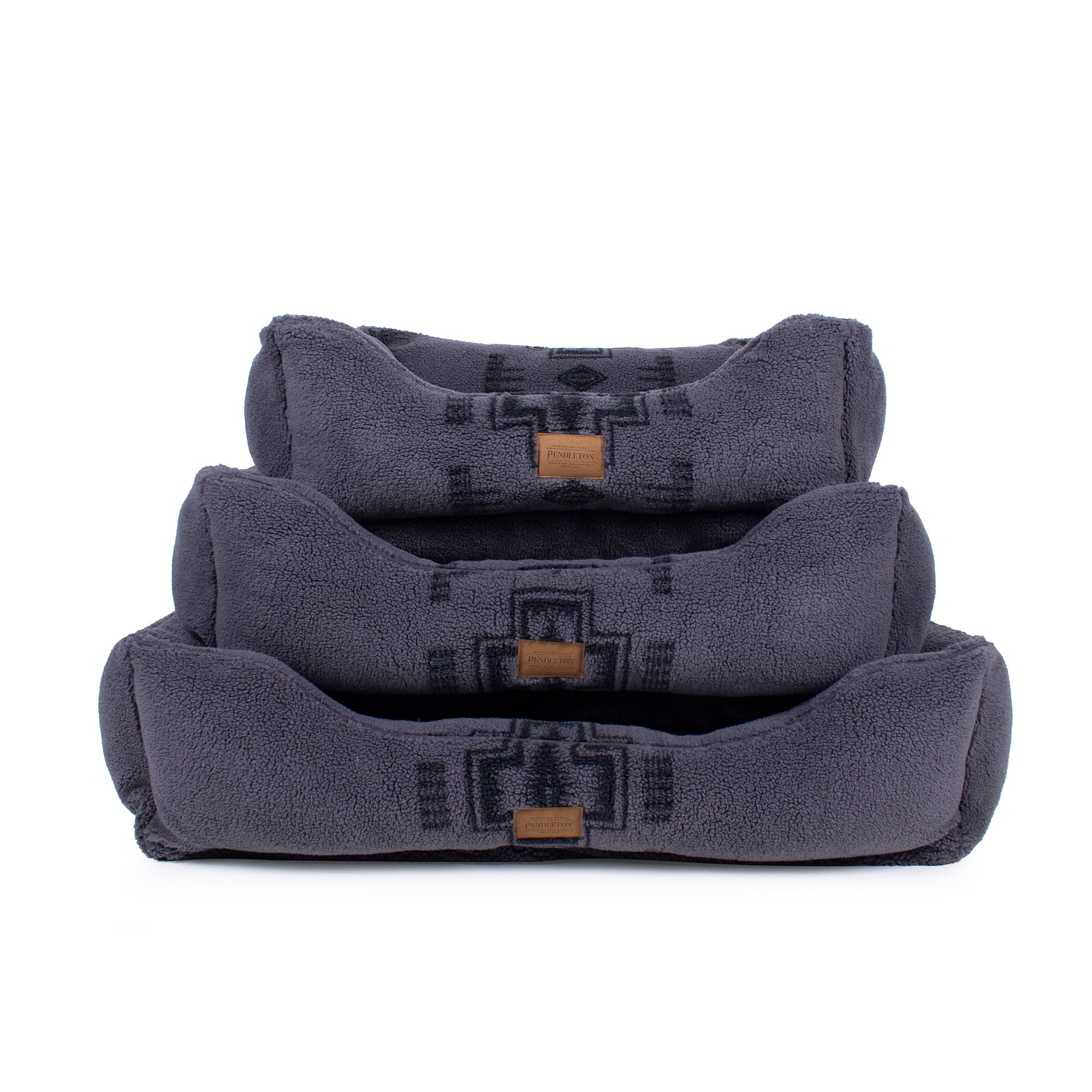 Carolina Pet Company - Wholesale Pet Bed - Dog - Pendleton Harding Tonal Berber Kuddler Dog Bed7