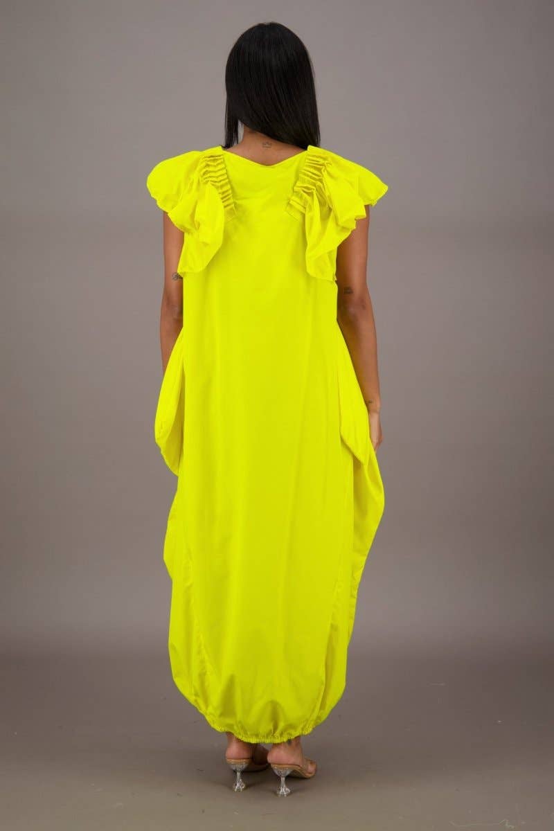 Advance Apparels - Wholesale Dress - Women's - Product Name: Flowing Grace Bubble Dress AD-250617