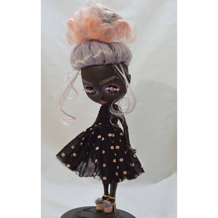Dr. Apples, LLC - Wholesale Doll – Kids - Ooak African American Blythe Art Doll1